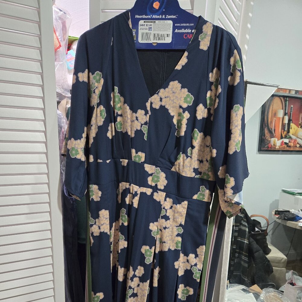 Large flower jumpsuits